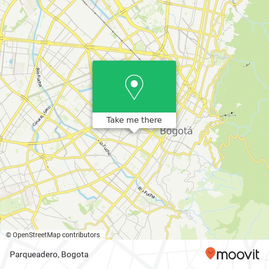 Parqueadero map