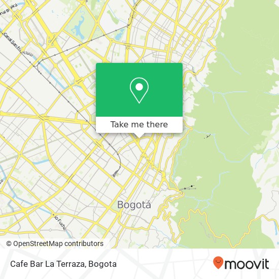 Cafe Bar La Terraza map