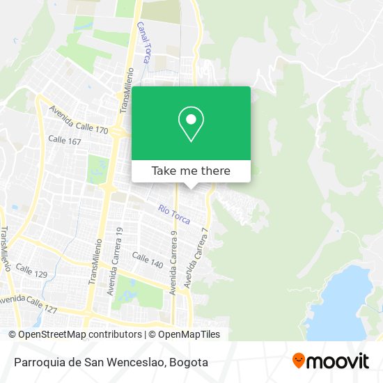 Parroquia de San Wenceslao map