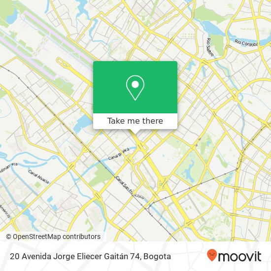 20 Avenida Jorge Eliecer Gaitán 74 map