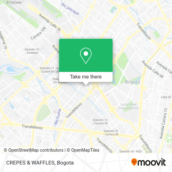 CREPES & WAFFLES map