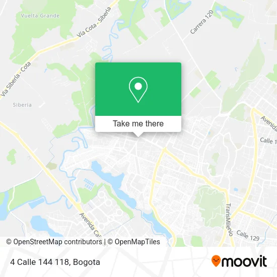 4 Calle 144 118 map