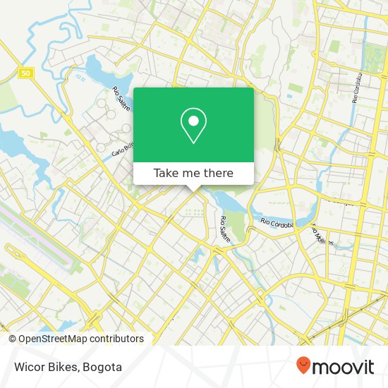 Wicor Bikes map