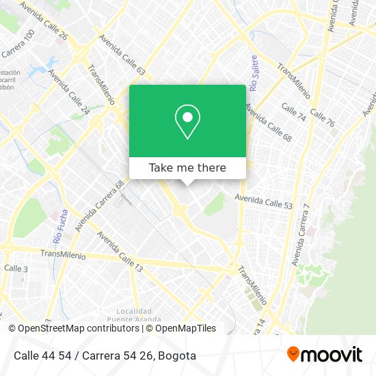 Calle 44 54 / Carrera 54 26 map