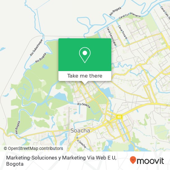 Marketing-Soluciones y Marketing Via Web E U map