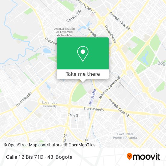 Calle 12 Bis 71D - 43 map