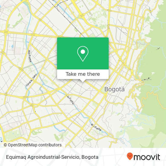 Equimaq Agroindustrial-Servicio map