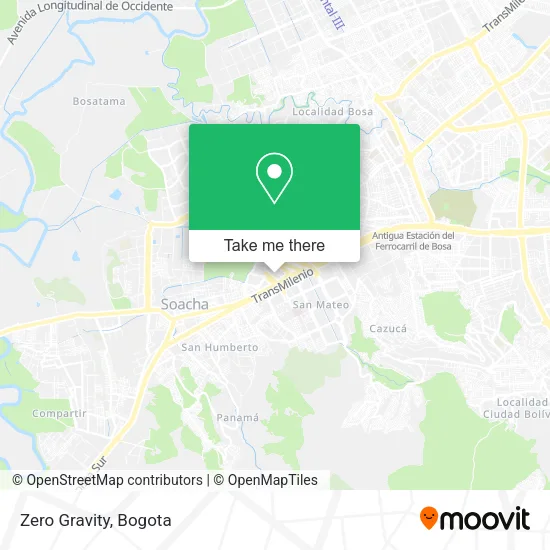 Zero Gravity map