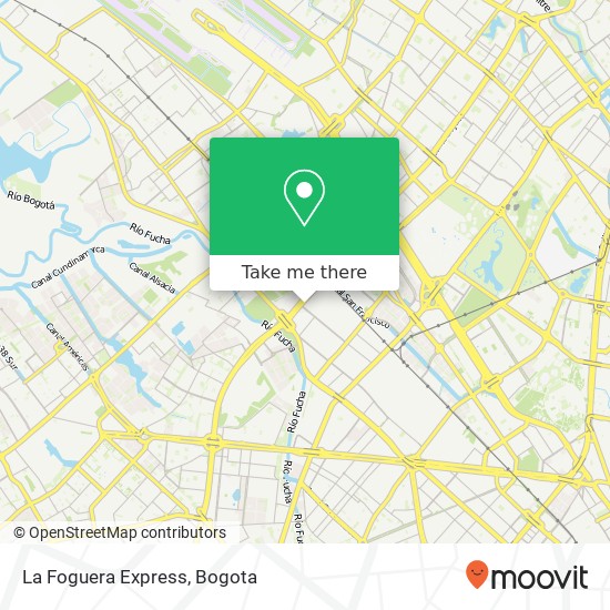 Mapa de La Foguera Express