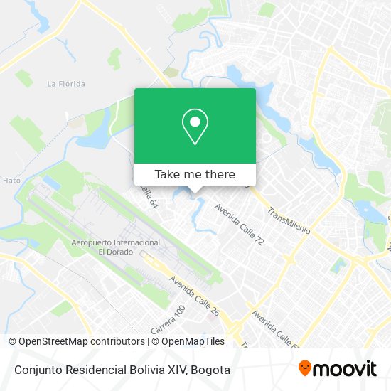 Conjunto Residencial Bolivia XIV map
