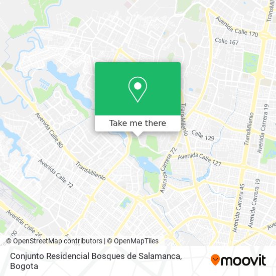 Conjunto Residencial Bosques de Salamanca map