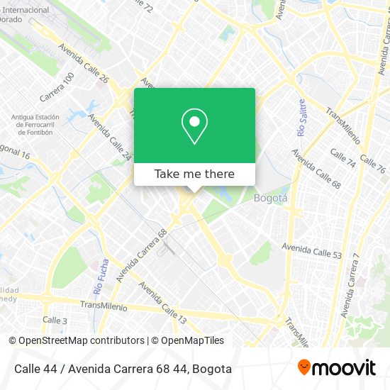 Calle 44 / Avenida Carrera 68 44 map
