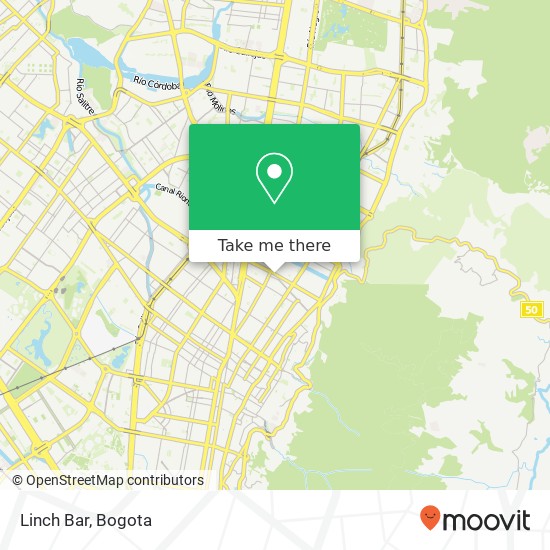 Linch Bar map