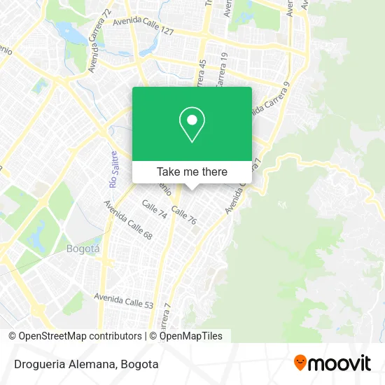 Drogueria Alemana map