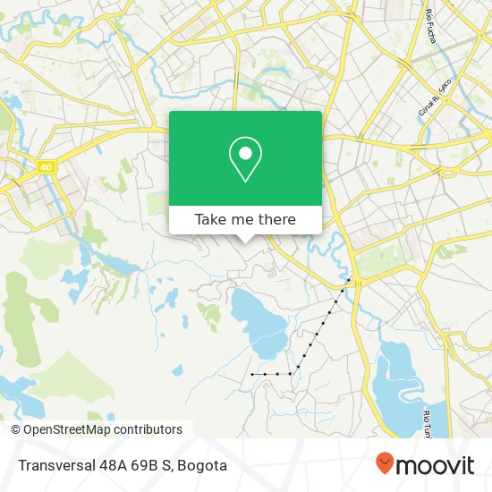 Transversal 48A 69B S map