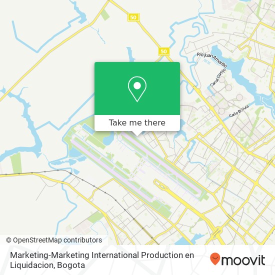 Marketing-Marketing International Production en Liquidacion map