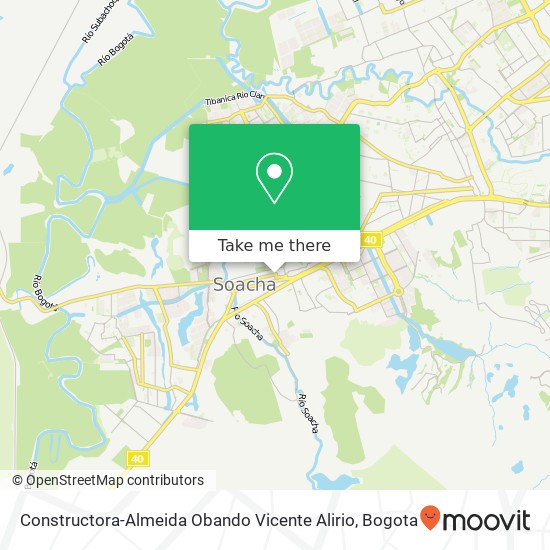 Constructora-Almeida Obando Vicente Alirio map
