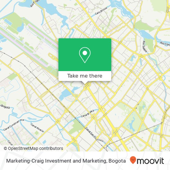 Marketing-Craig Investment and Marketing map