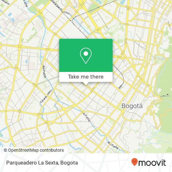 Parqueadero La Sexta map