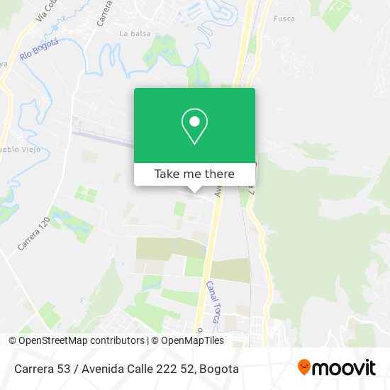 Carrera 53 / Avenida Calle 222 52 map