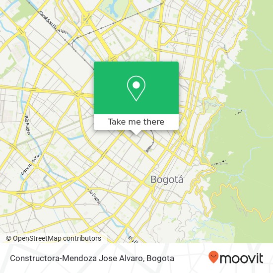 Constructora-Mendoza Jose Alvaro map