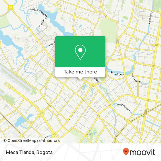 Meca Tienda map