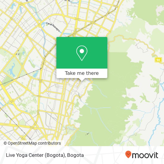 Live Yoga Center (Bogota) map