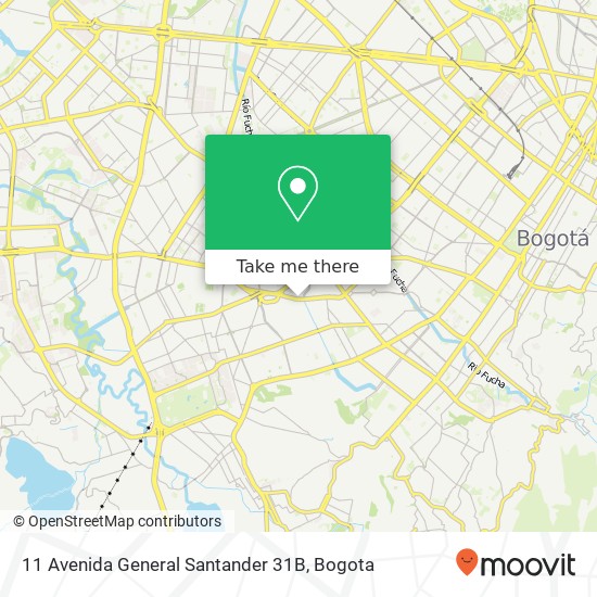 11 Avenida General Santander 31B map