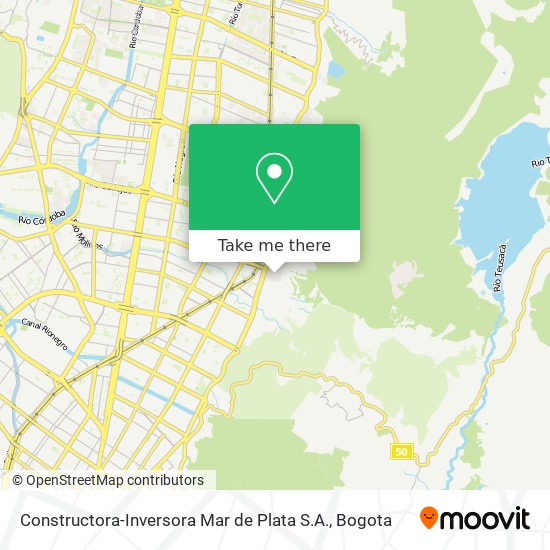 Constructora-Inversora Mar de Plata S.A. map
