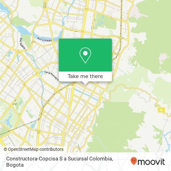 Constructora-Copcisa S a Sucursal Colombia map