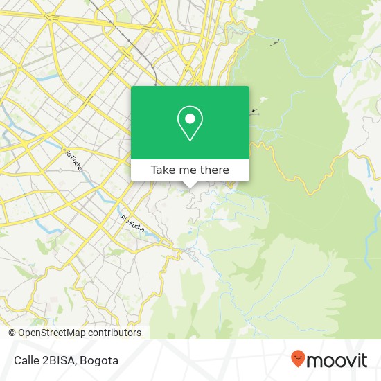 Calle 2BISA map