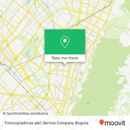 Mapa de Fotocopiadoras-a&C Service Company