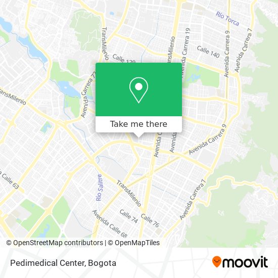 Mapa de Pedimedical Center