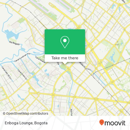 Enboga Lounge map