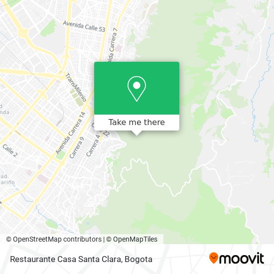 Restaurante Casa Santa Clara map
