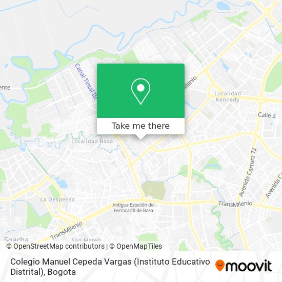 Colegio Manuel Cepeda Vargas (Instituto Educativo Distrital) map