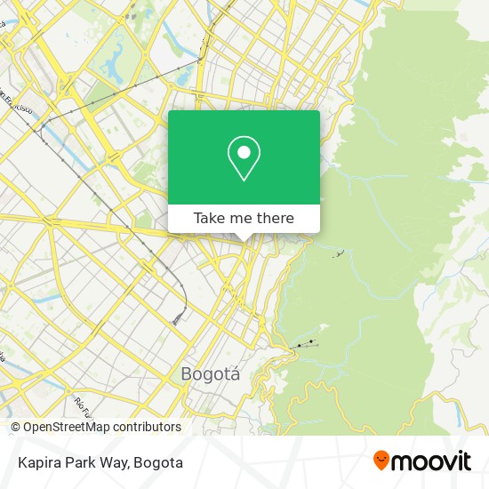 Kapira Park Way map