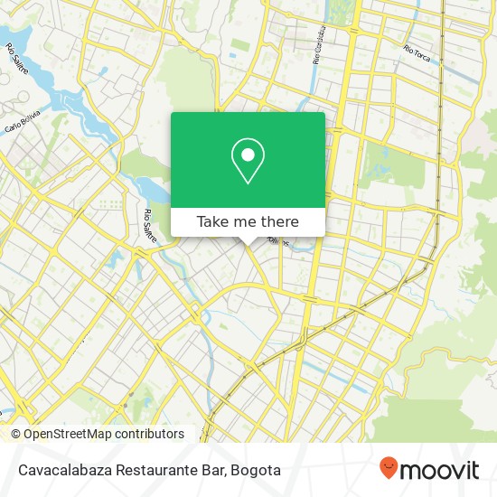 Cavacalabaza Restaurante Bar map