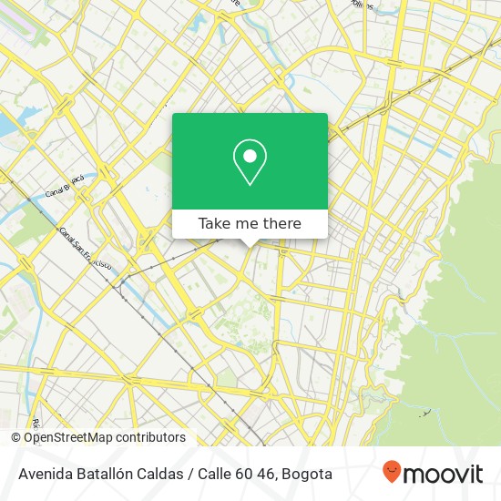 Avenida Batallón Caldas / Calle 60 46 map