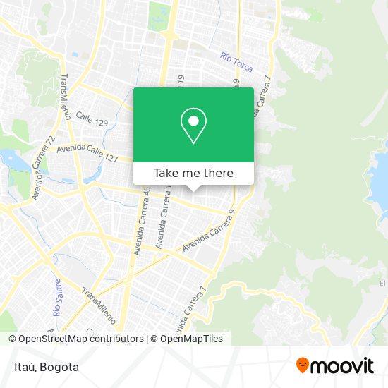 Itaú map