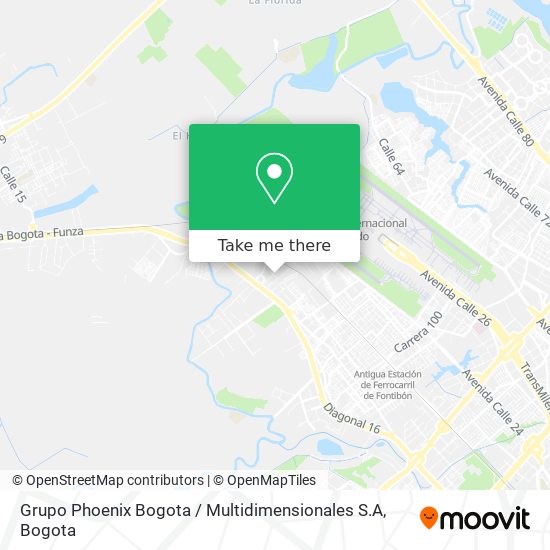 Grupo Phoenix Bogota / Multidimensionales S.A map