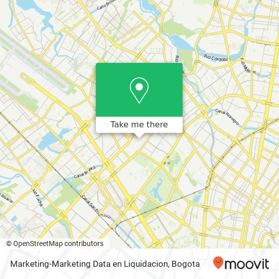 Marketing-Marketing Data en Liquidacion map