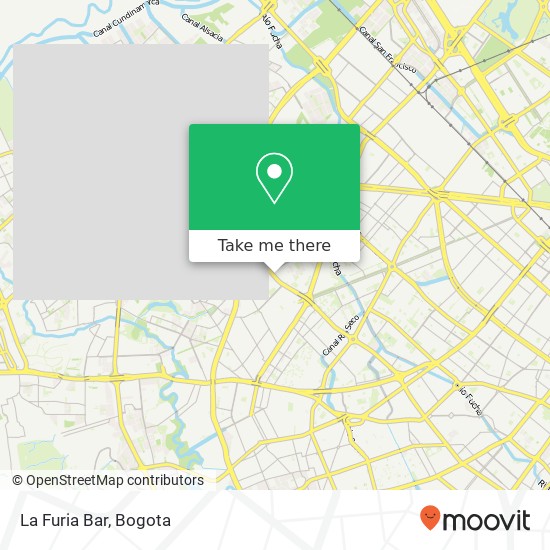 Mapa de La Furia Bar