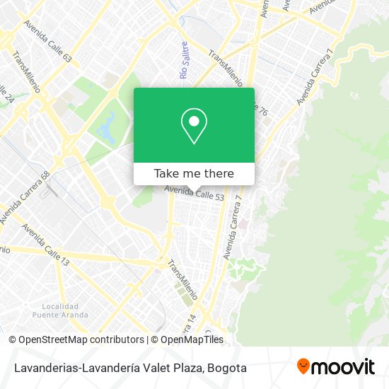Lavanderias-Lavandería Valet Plaza map