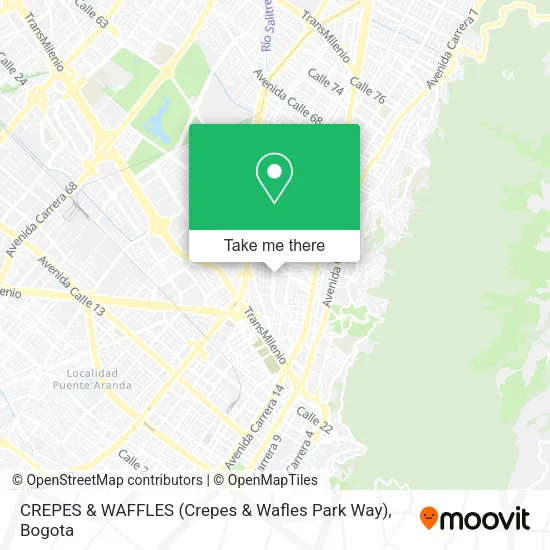 CREPES & WAFFLES (Crepes & Wafles Park Way) map