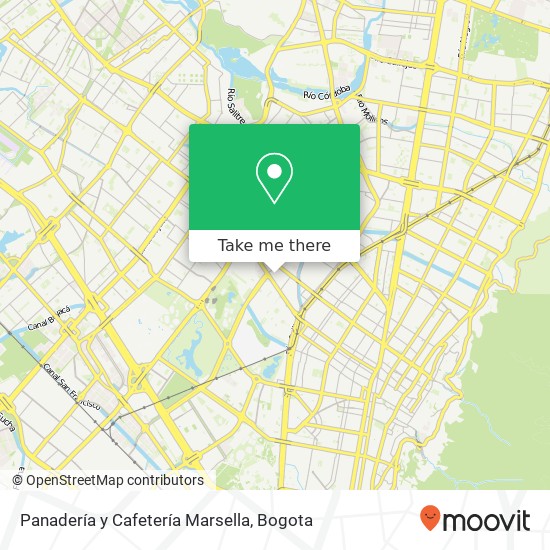 Panadería y Cafetería Marsella map