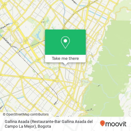 Gallina Asada (Restaurante-Bar Gallina Asada del Campo La Mejor) map
