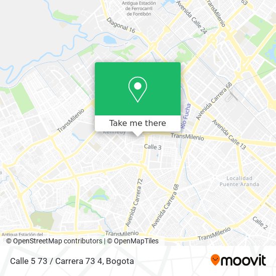 Calle 5 73 / Carrera 73 4 map