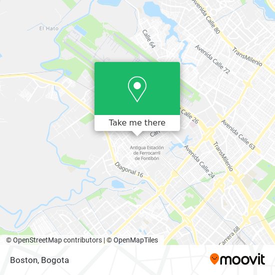 Boston map