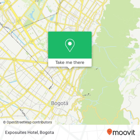 Exposuites Hotel map